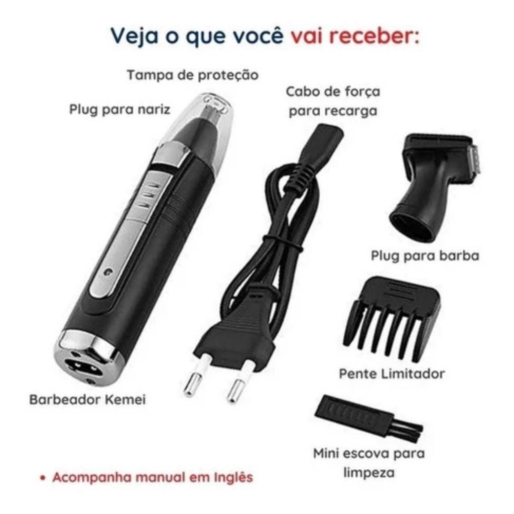 Removedor de Pelos no Nariz Aura For Men Pro