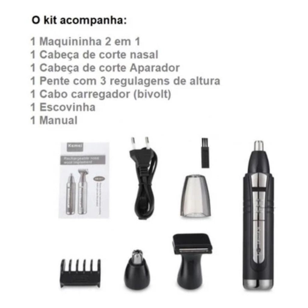 Removedor de Pelos no Nariz Aura For Men Pro