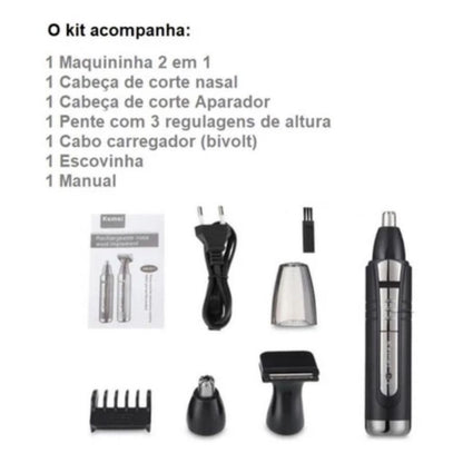 Removedor de Pelos no Nariz Aura For Men Pro